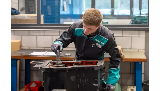 Der Baumaschinenmechaniker Lukas Gasser aus dem Kanton St. Gallen ist Vize-Schweizermeister