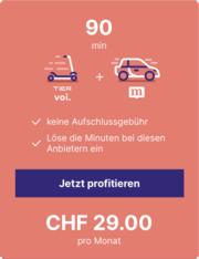yumuv: Urbane Verkehrsmittel im Abo, neu auch in Basel verfügbar