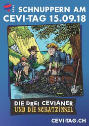 Cevi-Tag 2018: Die drei Cevianer und die Schatzinsel