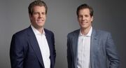 Cameron und Tyler Winklevoss an der dritten jährlichen Crypto Finance Conference