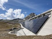 Grösste alpine Solaranlage der Schweiz vollständig in Betrieb