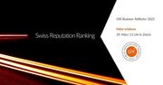 Swiss Reputation Ranking: GfK Business Reflector 2022