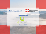Pressemitteilung: Healthcare Holding Schweiz erwirbt Anteile an QUNIQUE