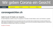 Wir geben Corona ein Gesicht!