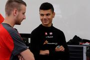 James Bischof mitten im TCR-Showdown am Sachsenring