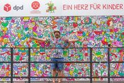 Ein voller Erfolg: 1. DPD Kinder-Malfestival «Ein Herz für Kinder» zugunsten des Fördervereins für Kinder mit seltenen Krankheiten