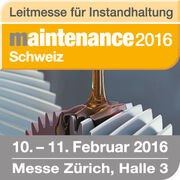 Keine Zukunft ohne Instandhaltung - Leitmesse «maintenance Schweiz» 