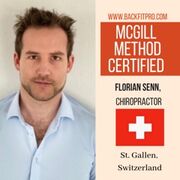 Rückenschmerzen - Erster McGill Certified Provider der Schweiz in St. Gallen