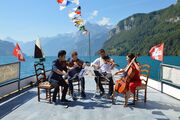 Stradivarifest Gersau - Musik an aussergewöhnlichen Orten gespielt