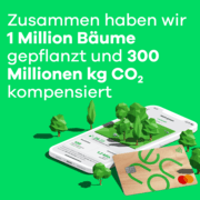 neon hat 1 Million Bäume gepflanzt!