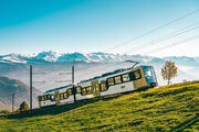 Mit energieeffizienten Bahntechnologien von ABB hoch hinaus auf die Rigi