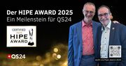 Einladung zur Berichterstattung: QS24 Mediengruppe AG mit HIPE AWARD 2025 ausgezeichnet