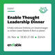 Enable lädt CFOs, Einkaufsleiter und Pricing-Entscheider zum exklusiven Networking-Event in Zürich ein
