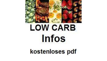 LOW CARB Infos - kostenloses pdf auf Webseite