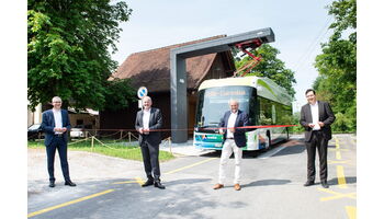 Region Baden-Wettingen: Vier neue Elektrobusse mit Schweizer Technologien ermöglichen einen nachhaltigen Betrieb der RVBW-Buslinie 5