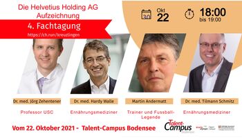 4. Fachtagung der Helvetius Holding AG am 22. Oktober 2021