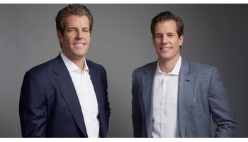 Cameron und Tyler Winklevoss an der dritten jährlichen Crypto Finance Conference