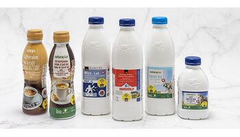 Coop und Emmi lancieren Milchprodukte in der umweltfreundlicheren PET-Flasche
