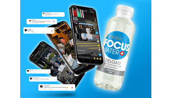 OFFROAD verpackt das neue FOCUSWATER Reload als lebensgrosse Medikamentenschachtel
