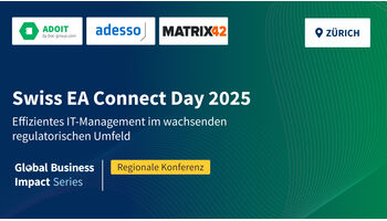 Swiss EA Connect Day 2025: der führende Schweizer Event für Enterprise Architecture und IT Management geht in die vierte Runde