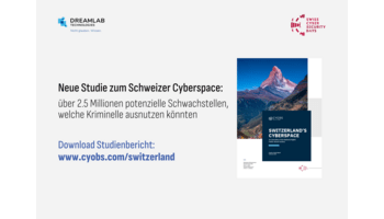 Neue Studie zum Schweizer Cyberspace: über 2.5 Millionen potenzielle Schwachstellen, welche Kriminelle ausnutzen könnten