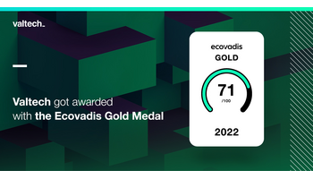Valtech Schweiz erhält die Goldmedaille von EcoVadis