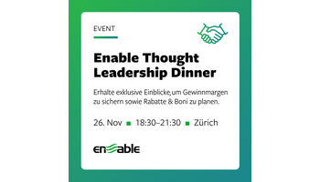 Enable lädt CFOs, Einkaufsleiter und Pricing-Entscheider zum exklusiven Networking-Event in Zürich ein