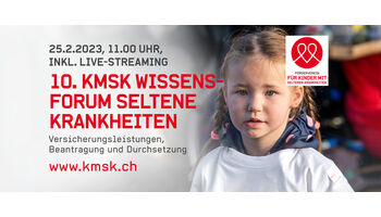 10. KMSK Jubiläums Wissens-Forum Seltene Krankheiten zum Internationalen Tag der seltenen Krankheiten vom 28.2.2023