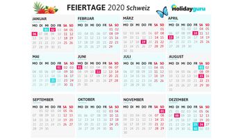 Brückentage Schweiz 2020 – Mit cleverer Planung Ferien verdoppeln