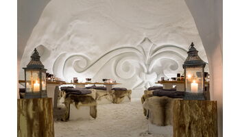 Hochebene Engstligenalp eröffnet grösstes Iglu-Restaurant und startet in die Wintersaison