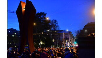 Das internationale Friedenslicht 2018 aus Bethlehem in Zürich, Basel, Luzern und Fribourg feierlich empfangen