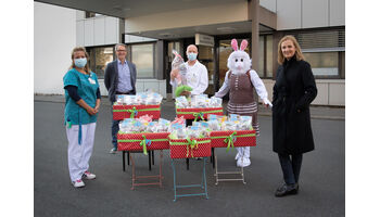 Familie Heini beschenkt kranke Kinder im Kinderspital