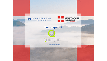 Pressemitteilung: Healthcare Holding Schweiz erwirbt Anteile an QUNIQUE