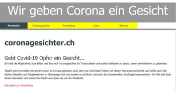 Wir geben Corona ein Gesicht!