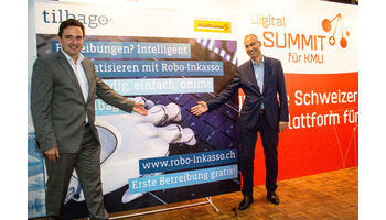 Schweizer FinTech tilbago lanciert Robo-Inkasso auf dem Digital Summit in Zürich