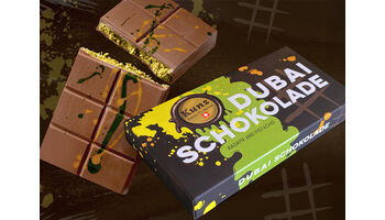 Einführung der Dubai-Schokolade by Kunz Swiss Premium: Schweizer Schokoladenkunst mit orientalischem Touch. 100% Swiss Hand Made von den besten Schweizer Chocolatiers. 