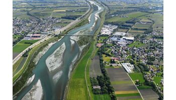 Internationale Rheinregulierung: Entwurf vierter Staatsvertrag nach Wien und Bern übermittelt