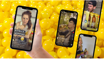 14 Influencer:innen präsentieren das neue Rivella Gelb: voll vegan! 