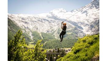 Neuer Seilpark in Saas-Fee: Mehr Sicherheit, mehr Erlebnis, mehr Abenteuer