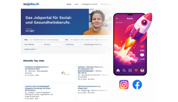 sozjobs.ch lanciert SocialBoost – Stelleninserate neu auch als Social-Media-Werbeanzeigen auf Instagram und Facebook