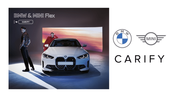 BMW und CARIFY starten das erste Auto-Abo für Neuwagen in der Schweiz