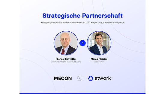 MECON und atwork starten strategische Partnerschaft MECON und atwork starten strategische Partnerschaft