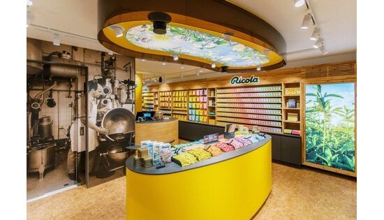 Ricola eröffnet ersten Erlebnisshop in der Schweiz