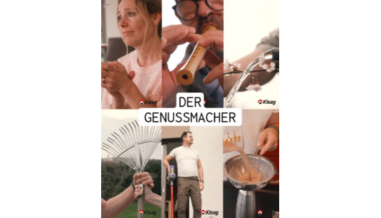 Tradition trifft Zeitgeist: Kisag lanciert digitale Kampagne 2026 «Der Genussmacher» Tradition trifft Zeitgeist: Kisag lanciert digitale Kampagne 2026 «Der Genussmacher»