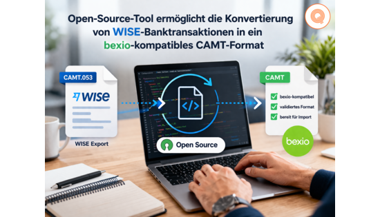 Neues Tool zum Import von WISE Banktransaktionen in bexio Neues Tool zum Import von WISE Banktransaktionen in bexio