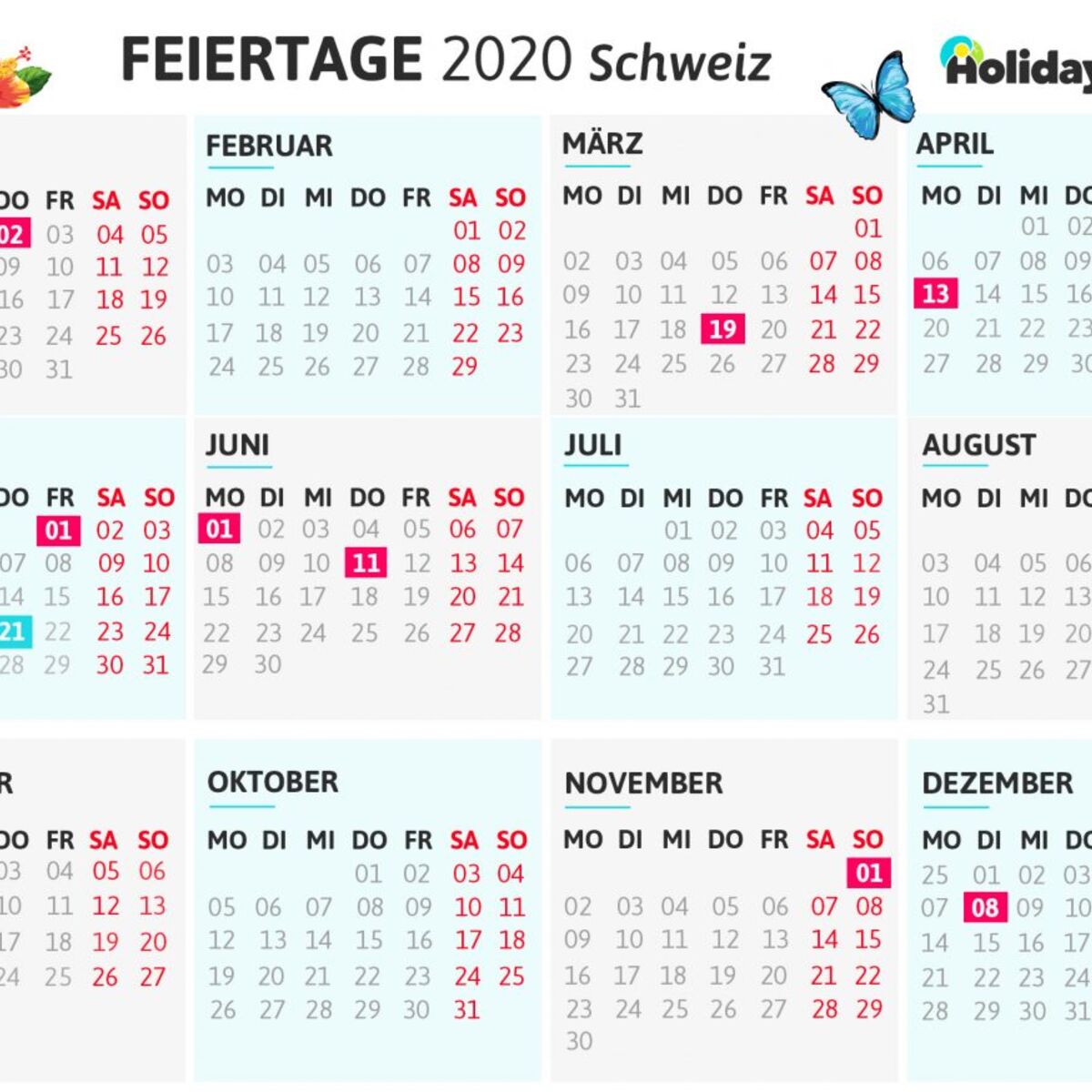 ostermontag 2020 feiertag schweiz